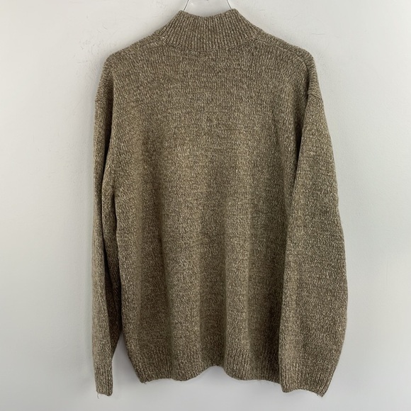 Vintage Tricots St. Raphael Nordic Pattern Mock Neck Sweater Sz XL - Picture 4 of 4